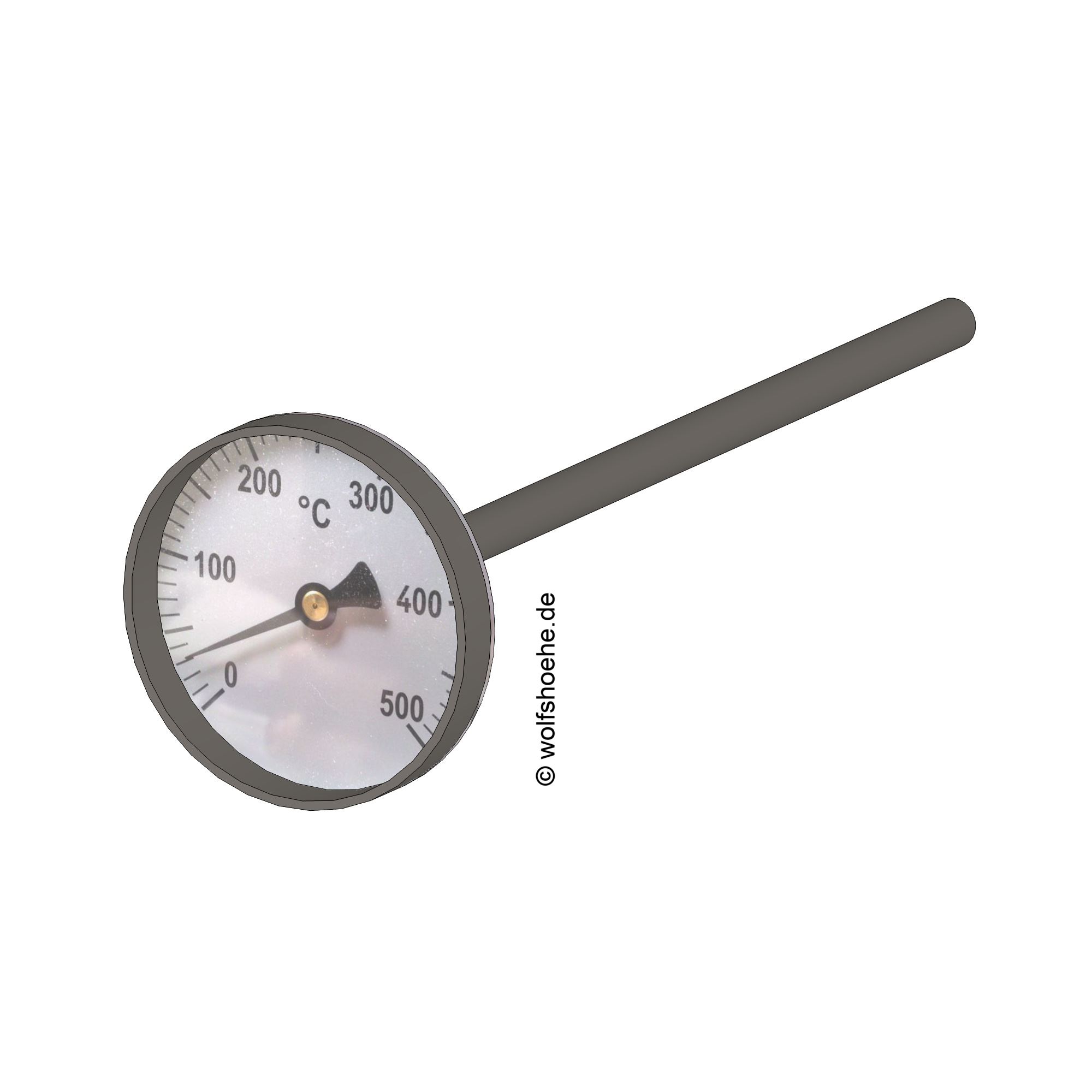 Термометр биметаллический 0-500 °С WT