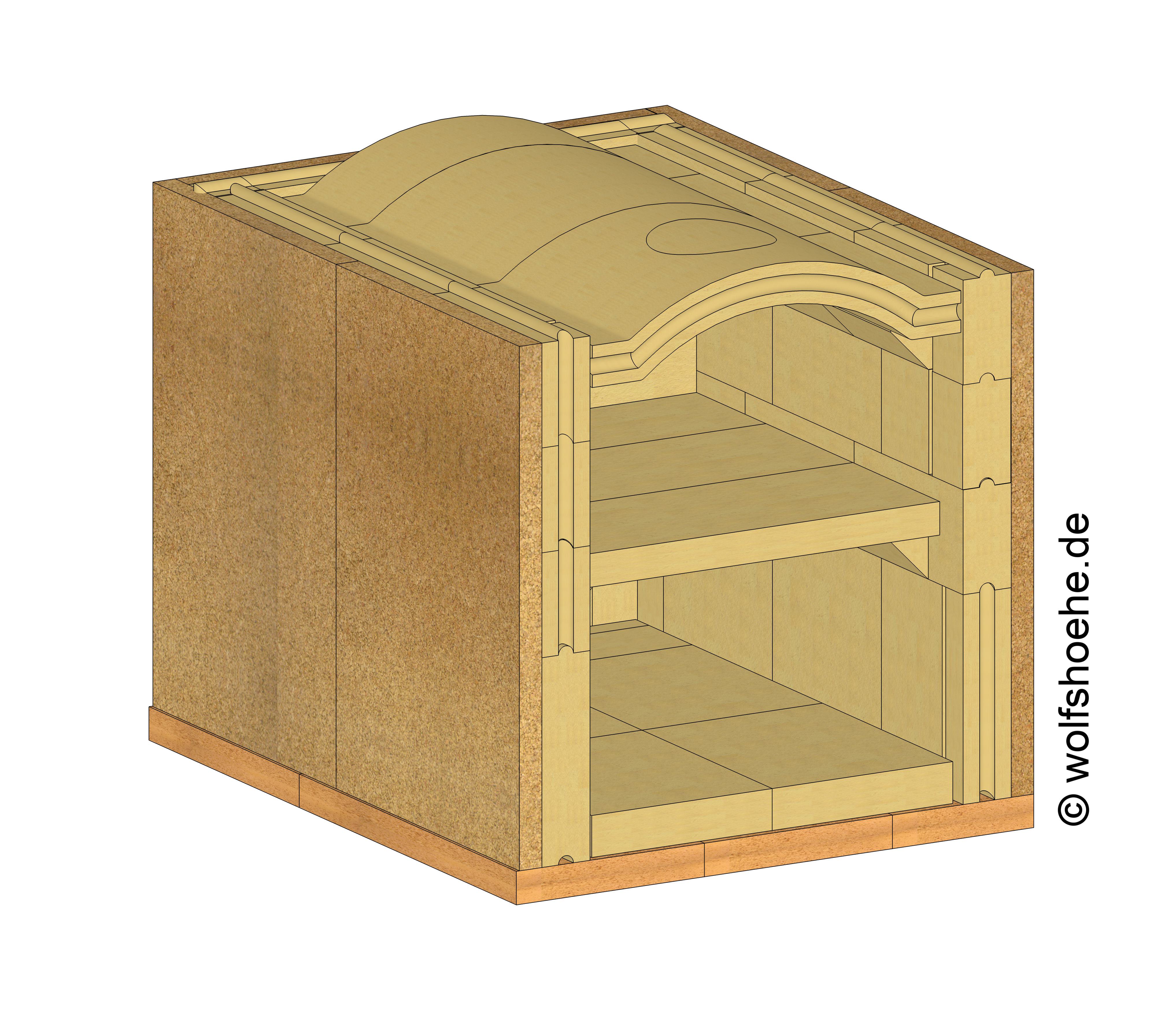 Комплект двухярусной печи KaBOB N+F 5072D без дверцы 5934